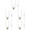 5 Unidades Colgante Collar Cremación Corazón 8