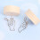 12 Unidades Clips Retro Dibujos Base Madera 9