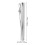 2 Unidades Pinza Para Barra Larga Clip 8
