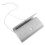 1Chain Silberne Clutch Für Hochzeit Abendtasche Damen Polyester 9