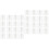 100Pièces Colle Fixation Plastique Transparente Accessoire DIY Bouquet 4
