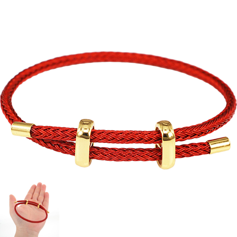 2 Sztuki Bransoletka Dziewczynki Regulowana PląTana Ochronna-image