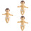 3Pcs Figurinha De Bebê Jesus Para Decoração De Escritório E 8