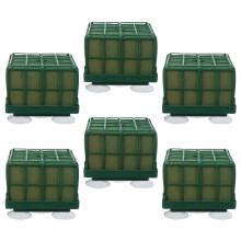 6 Unidades Base Quadrada Para Flor Com Ventosa