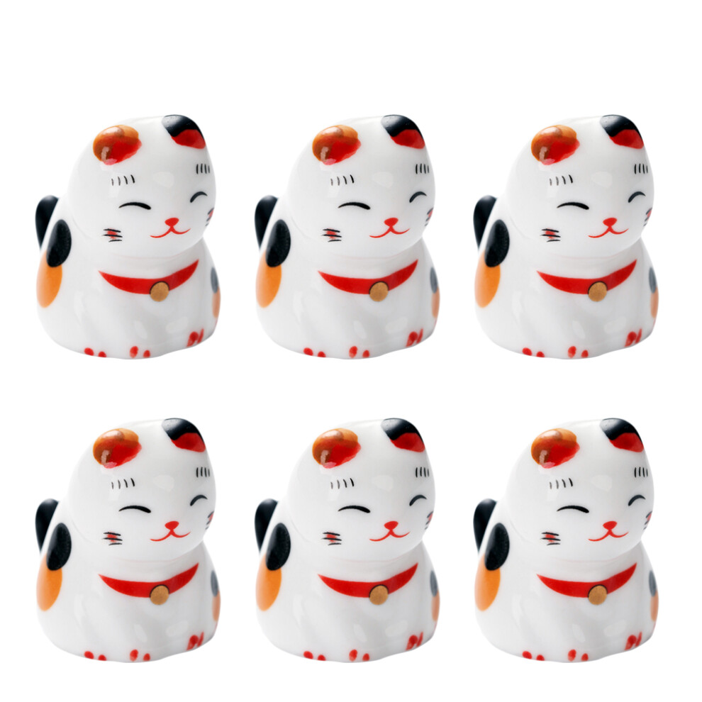 Фото - Інший столовий посуд Vaguelly 6 Szt. Podkładki Na Pałeczki Ceramiczne W Japońskim Stylu