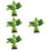 4 Unidades Planta Artificial Para 7