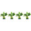 4 Unidades Planta Artificial Para 4