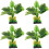 4 Unidades Planta Artificial Para 5