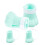 4 Unidades Botas Antirriscos Para Ajustáveis De Silicone 3