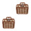 2Pcs Cestas De Para Rattan Sintético 10