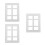 3Pcs Fundo 3D Cortadores Aço Para Scrapbooking Papel 7