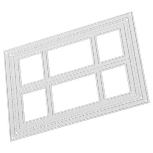 3Pcs Fundo 3D Cortadores Aço Para Scrapbooking Papel 1
