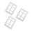 3Pcs Fundo 3D Cortadores Aço Para Scrapbooking Papel 5