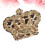 Leopard Crown Patch Com Lantejoulas Para 9