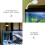 2Pcs LED USB Ajustável Impermeável para com Clip 7