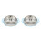 2 Pcs Infantil Dividido com Divisórias para 9
