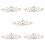 5 Unidades Tiara Coroa De Faixa Para Cabelo 10