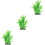 3Pcs Planta Aquática Para Decoração De E De 7