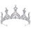 5 Unidades Tiara De Cristal Coroa Faixa Noivado 1