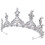 5 Unidades Tiara De Cristal Coroa Faixa Noivado 2
