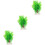 3Pcs Enfeite Decorativo Planta Artificial Para Escritório 8
