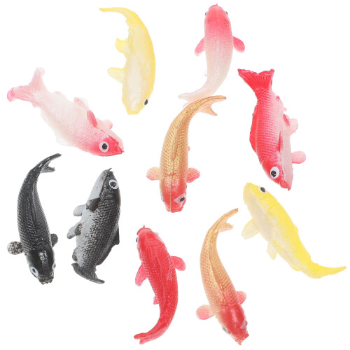 30 Unidades Miniaturas De Koi Resina Para 2