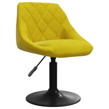 (mustard yellow) vidaXL Bar Stool Kitchen Bar Chair Counter Stool Pub Chair Bistro Stool Velvet
