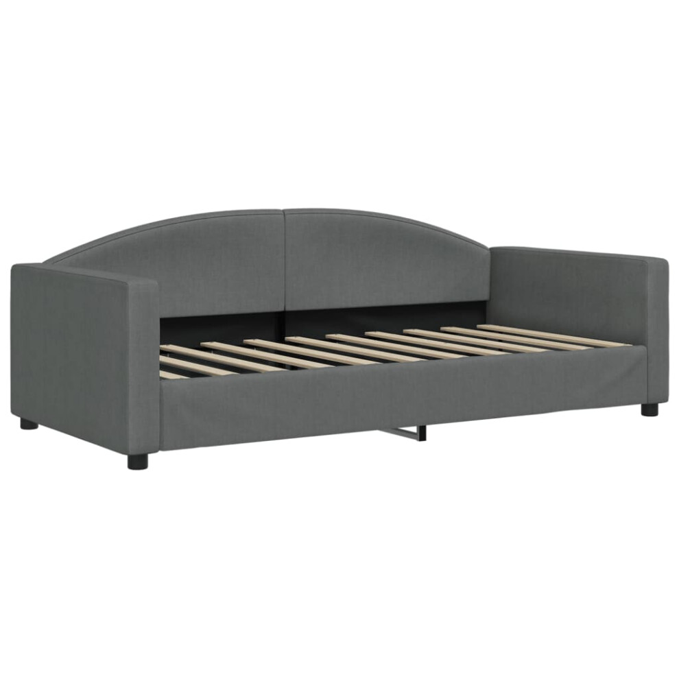 Vidaxl (Dark Grey) Daybed Living Room Sofa Bed Sofa Bed Guest Bed Sleeper Sofa Fabric