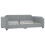 VidaXL (light grey) vidaXL Day Bed Sofa Bed Guest Bed Sleeper Sofa Light Grey 90x190 cm Fabric 2