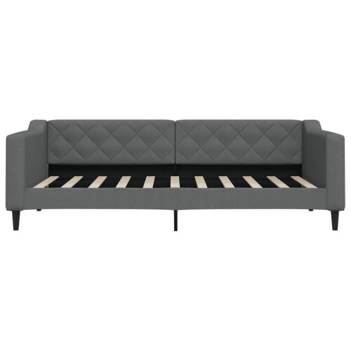 VidaXL (dark grey) vidaXL Day Bed Sofa Bed Guest Bed Sleeper Sofa Light Grey 90x190 cm Fabric