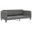 VidaXL (dark grey) vidaXL Day Bed Sofa Bed Guest Bed Sleeper Sofa Light Grey 90x190 cm Fabric 2