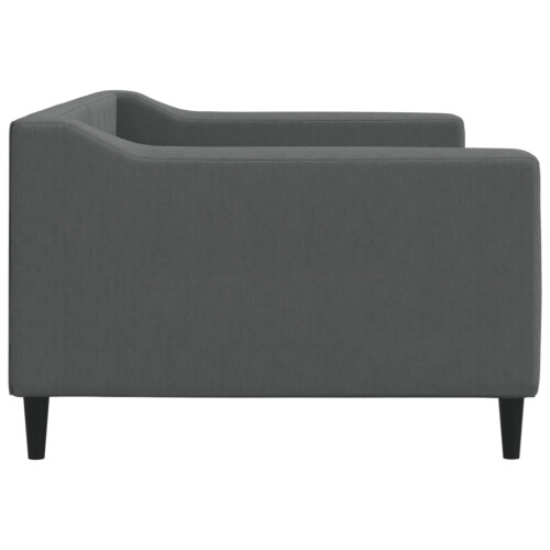 VidaXL (dark grey) vidaXL Day Bed Sofa Bed Guest Bed Sleeper Sofa Light Grey 90x190 cm Fabric 2