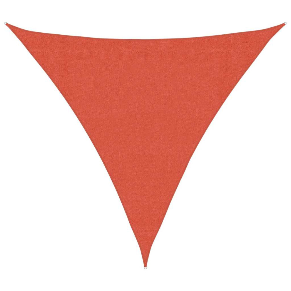 New Vidaxl (Terracotta, 3.6 X 3.6 X 3.6 M) Sunshade Sail Canopy Screen Balcony Awning Canopy Hdpe Rectangular