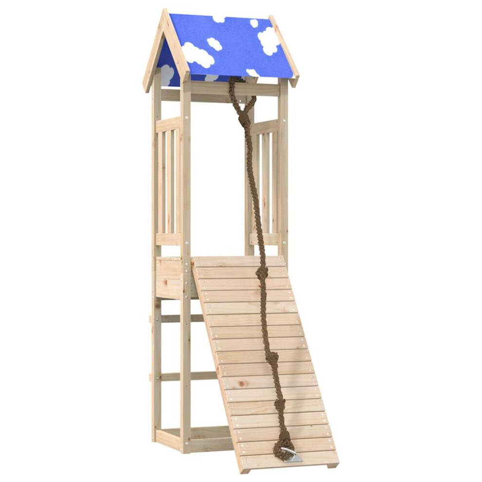 Vidaxl (Solid Wood Pine) Outdoor Playset Garden Playhouse Playground Equipment Solid Wood Pine