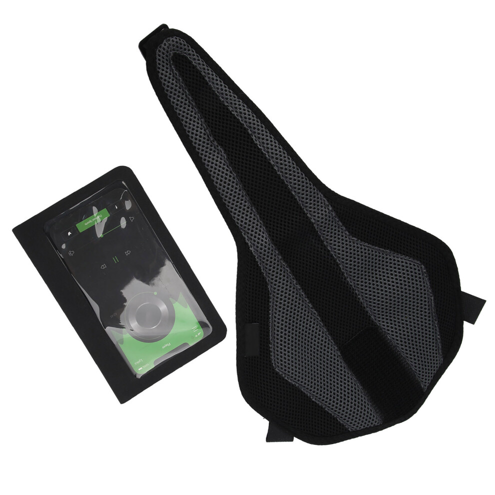 Waterproof Bicycle Sweatband with Phone Pocket, 43x25cm Cycling Accessory-image-OPC-PMVYJPD-NEW