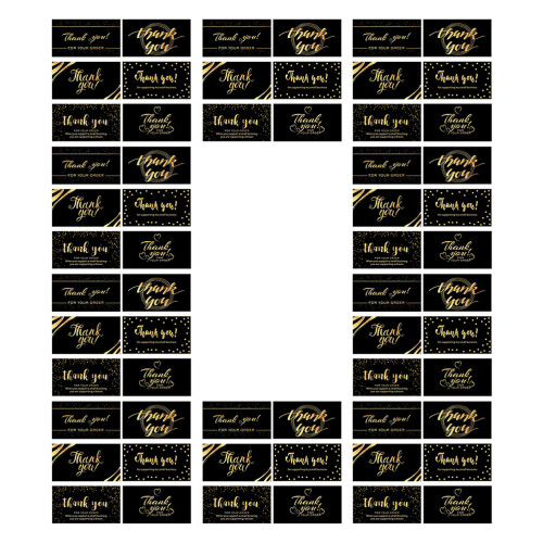 300Ud Tarjetas Negras Para Tiendas Y Con Espacio Para