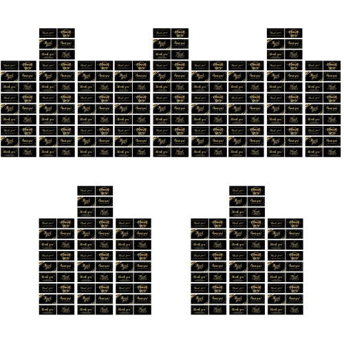 300Ud Tarjetas Negras Para Tiendas Y Con Espacio Para 2