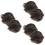 6 Unidades Moño Con Extensión Clip Accesorio 8