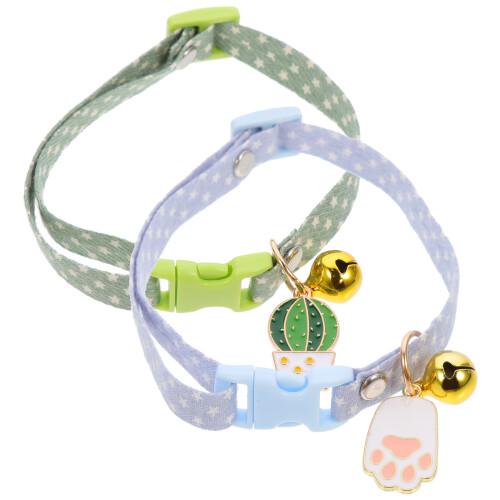 6 Unidades Collar Ajustable Para Con Colgante 2