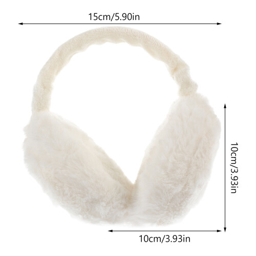 Warm Earmuff Furry Ear Warmer Mujer Protector Auditivo 1
