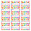 50 Unidades Tarjetas De Recompensa Escolar Con Dibujos 11