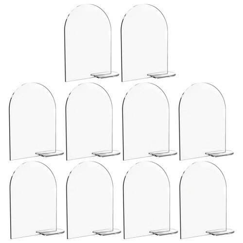 50 Unidades Acrílico Para Tarjetas Lugar 2
