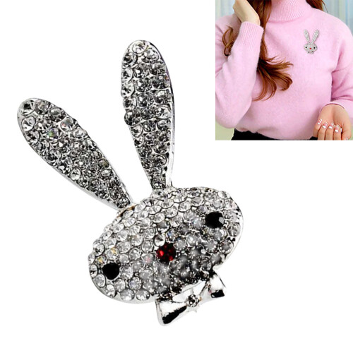 Diamond Little Rabbit Alfiler Broche Para 2