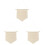 3 Pièces Pennant Épinglette Badge Broche Toile Couleur 4