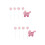 10Pièces Cake Topper Bébé Rose Pour Décor Gâteau 7