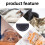 Semi-Circulaire En PVC Pour Litière De Chat Couleur Aléatoire 6