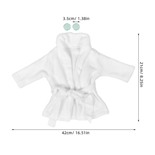 Ensemble Robe Pour - : Peignoir Épais Et Chaud Pour Photo 1
