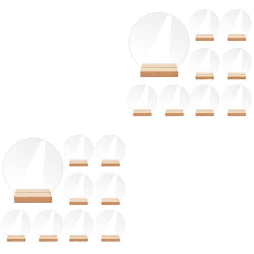 20 Pièces Transparent Support Pour Table 2