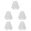 5Pièces Voiles Perles Court Accessoire Tête 6