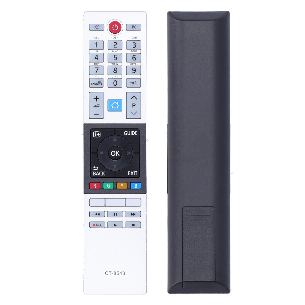 Ctâ8543 Tv Remote For Toshiba Led Hdtv, Abs + Silicone, 10M Range 4691359839180